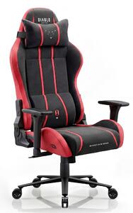 Sedia gaming in tessuto nero-rosso Diablo X-One 2.0 Bloody Mary King