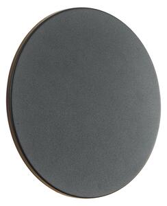 Lampada da parete per esterni nera con LED incluso IP54 - Soleil