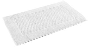 Tappeto Bagno In Cotone Minorca CM. 50X70 Hotellerie Tinta Unita Bianco Caleffi