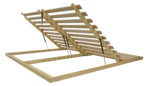Rete a listello non regolabile/pieghevole 180x200 cm Masiv Partner Lux – Materasso