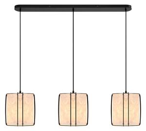 Lampada a sospensione Nordlux, Cardine, dimmerabile, Bianco, Soggiorno, Carta / Cartone