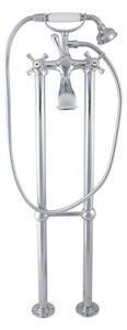 Slezák-RAV Miscelatore per vasca freestanding Slezák RAV Morava Retro MK350/2 Colore: cromo, Dimensioni: 150 mm