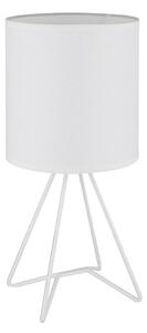 Globo 21734W - Lampada da tavolo TAMIAN 1xE14/40W/230V bianca
