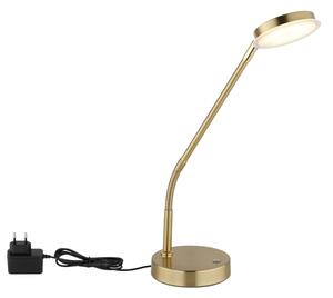 Globo 58504TM - Lampada da tavolo LED dimmerabile a sfioramento SILVIO LED/6,5W/230V ottone