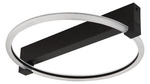 Globo 48050DS - Plafoniera LED FLETCHER LED/15W/230V 41,5x38 cm nera