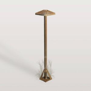 Moretti Luce Lampione da giardino Aura Frame, Bronzo / Ottone antico, Ottone, Campagna / Rustiche, Lampada da esterni