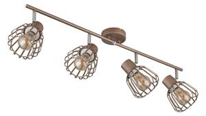 Globo 54663-4 - Faretto OLIN 4xE27/40W/230V