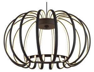 Globo 15946B - Lampadario dimmerabile su cavo RIBBON LED/40W/230V 3000K nero