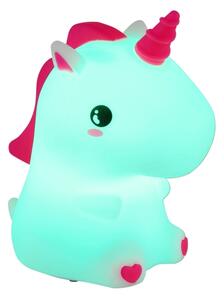 Globo 2873-LED RGBW luce notturna per bambini dimmerabile e ricaricabile UNICORN LED/1,5W/5V 1200 mAh unicorno