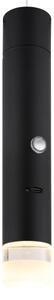 Globo 16060 - Lampada ricaricabile LED 2 in 1 con touch e dimmer PELO LED/2W/230/5V nero