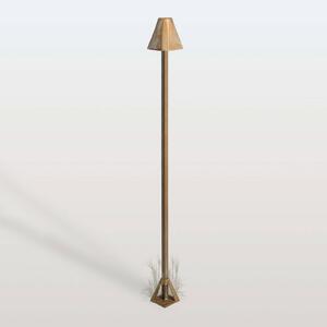 Moretti Luce Lampioncino da giardino Silva Frame, Bronzo / Ottone antico, Ottone, Campagna / Rustiche, Lampada LED da esterni