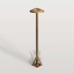 Moretti Luce Lampione da giardino Aura Disk, Bronzo / Ottone antico, Ottone, Campagna / Rustiche, Lampada da esterni