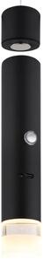Globo 16060 - Lampada ricaricabile LED 2 in 1 con touch e dimmer PELO LED/2W/230/5V nero