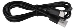 Globo 16060 - Lampada ricaricabile LED 2 in 1 con touch e dimmer PELO LED/2W/230/5V nero