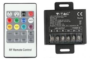 V-TAC VT-2421 Controller dimmer per strip LED RGB con telecomando - SKU 3340