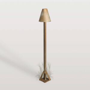 Moretti Luce Lampione da giardino Silva Disk, Bronzo / Ottone antico, Ottone, Campagna / Rustiche, Lampada da esterni