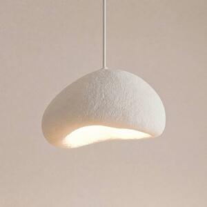Lampada a sospensione Loval Opviq, dimmerabile, Bianco / Opale, Soggiorno / Sala da pranzo, Plastica, Moderno, Lampada a sospensione