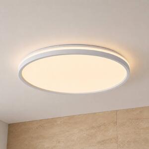Plafoniera soffitto Edmund Lindby, Bianco / Opale, Bagno, Plastica, Moderno, Plafoniera