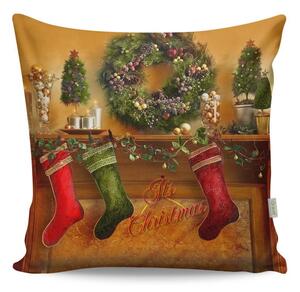 Cuscino Calze di Natale, 43 x 43 cm - Gravel