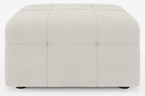Mosaic pouf e modulo in bouclé - 96x77 cm design capitonné in tessuto