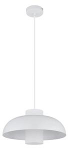 Globo 15755W - Lampada a sospensione con cavo LOWE 1xE27/60W/230V bianco