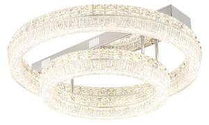 Globo 67387-60D - Plafoniera LED dimmerabile LAUREL LED/60W/230V trasparente+telecomando