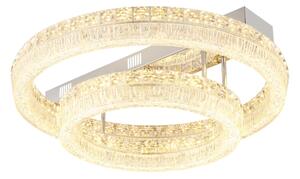 Globo 67387-60D - Plafoniera LED dimmerabile LAUREL LED/60W/230V trasparente+telecomando