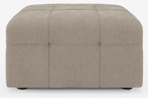 Mosaic pouf e modulo in bouclé - 96x77 cm design capitonné in tessuto