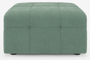 Mosaic pouf e modulo in bouclé - 96x77 cm design capitonné in tessuto