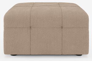 Mosaic pouf e modulo in bouclé - 96x77 cm design capitonné in tessuto