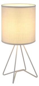 Globo 21734G - Lampada da tavolo TAMIAN 1xE14/40W/230V grigia