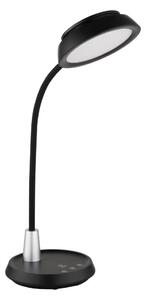 Globo 58496S - Lampada da tavolo dimmerabile a sfioramento KIRK LED/12W/230V, nero