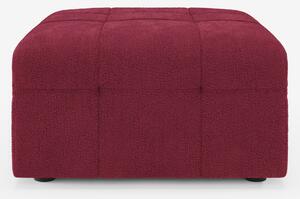 Mosaic pouf e modulo in bouclé - 96x77 cm design capitonné in tessuto