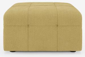 Mosaic pouf e modulo in bouclé - 96x77 cm design capitonné in tessuto