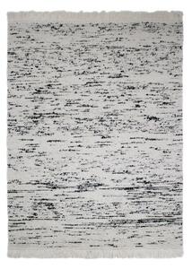 Tappeto grigio/avorio in lana tessuto a mano 140x200 cm Ellsa – Flair Rugs