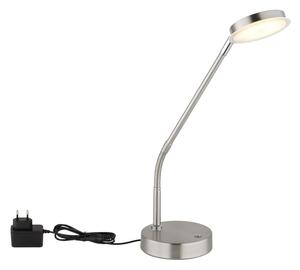 Globo 58504TN - Lampada da tavolo dimmerabile a LED con controllo touch SILVIO LED/6,5W/230V cromo opaco