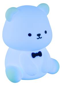 Globo 2870 - Lampada da notte per bambini ricaricabile e dimmerabile LED RGBW TEDDY LED/1W/5V 1200 mAh a forma di orso