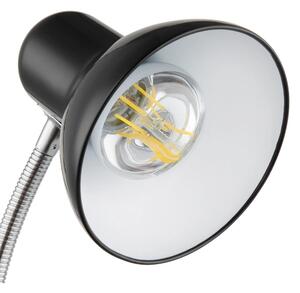 Globo 2485S - Lampada da tavolo BASIC 1xE27/40W/230V nera
