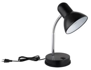 Globo 2485S - Lampada da tavolo BASIC 1xE27/40W/230V nera