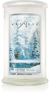 Kringle Candle Winter Woods candela profumata 624 g