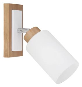 Globo 15977-1 - Faretto da parete ROWENA 1xE27/60W/230V beige/bianco