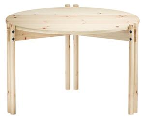 Tavolino rotondo in legno di pino in colore naturale ø 60 cm Sticks - Karup Design