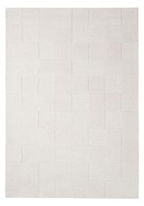 Tappeto avorio in lana tessuto a mano 160x230 cm Checkerboard – Flair Rugs