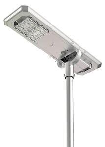 Lampione Solare Pannello Fotovoltaico Integrato 3000 Lumen - 6000K bianco freddo