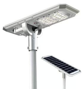 Lampione Energia Solare 2000 Lumen con programmazione illuminazione - 6000K bianco freddo