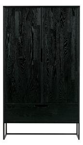 Mobile in frassino nero 85x149 cm Silas - WOOOD