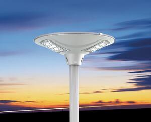 Lampione a Led Solare Esterno SFERA con Telecomando - 6000K bianco freddo