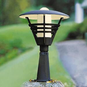 Lampada con piedistallo Gemini 502-750 nera