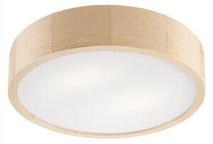 Lamkur Evelin 4-light ceiling lamp in natural pine wood