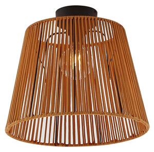 Plafoniera da esterno con corda arancione IP54 - Jayla